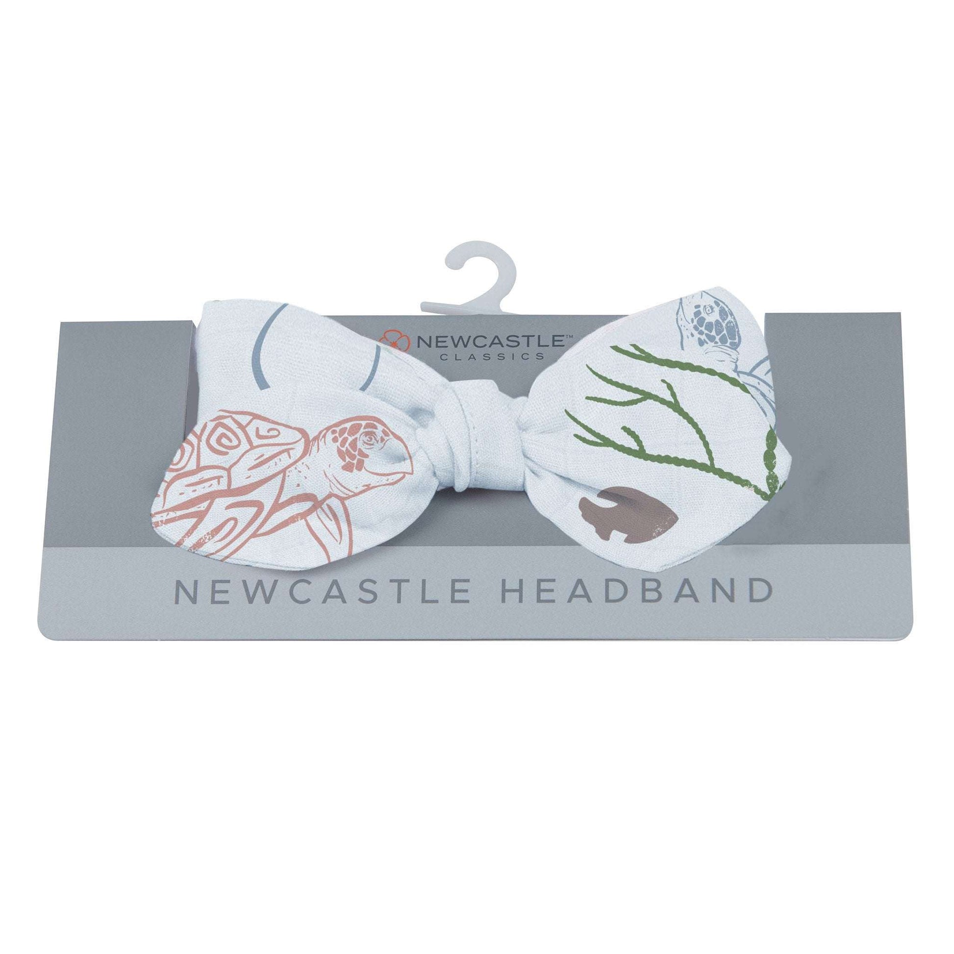 Turtles Bamboo Baby Headband One Size Under The Sea 100 Percent Bamboo Newcastle Classics