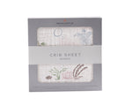 Newcastle Classics Turtles Bamboo Muslin Crib Sheet