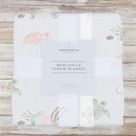Newcastle Classics Turtles Bamboo Muslin Throw Blanket with Soft Thermal Regulation for Cozy Evenings - Bamboo Throw Blanket