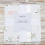 Newcastle Classics Turtles Bamboo Muslin Throw Blanket - 