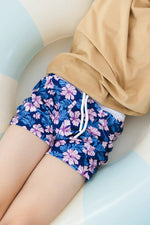 Charlie Lou Baby Twilight Blossoms Floral Swim Shorts For Boys Quick Dry - Everetts Place Boutique - 