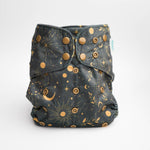 Patterned Lounger Pocket Cloth Diaper — Minky Fleece with Athletic Wicking Jersey - Everetts Place Boutique - Pocket Diaper