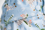 Patterned Lounger Pocket Cloth Diaper — Minky Fleece with Athletic Wicking Jersey - Everetts Place Boutique - Pocket Diaper
