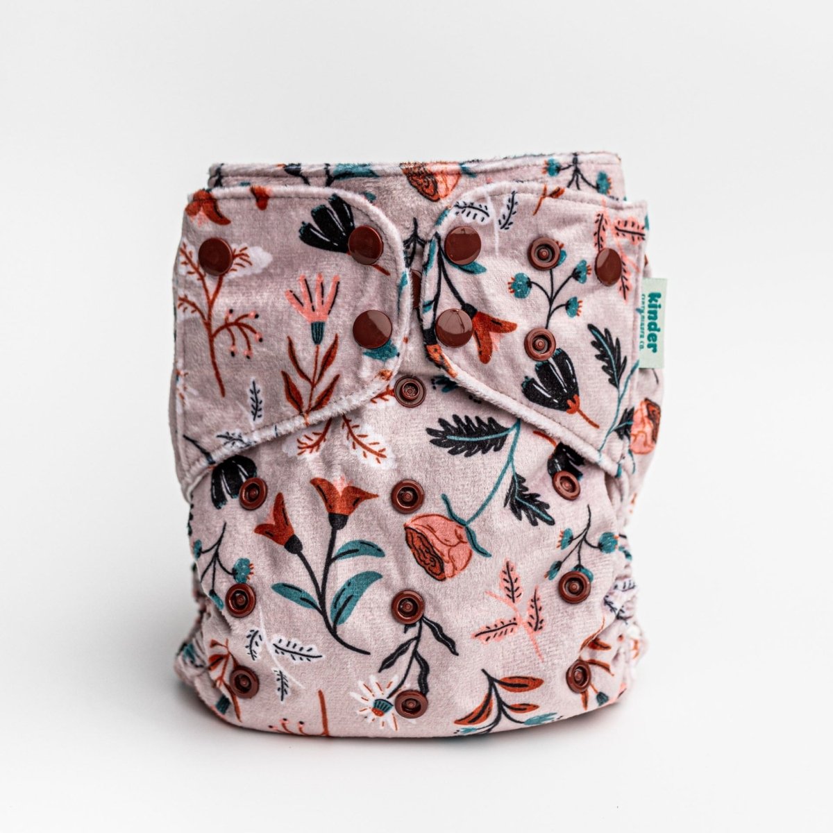 Patterned Lounger Pocket Cloth Diaper — Minky Fleece with Athletic Wicking Jersey - Everetts Place Boutique - Pocket Diaper
