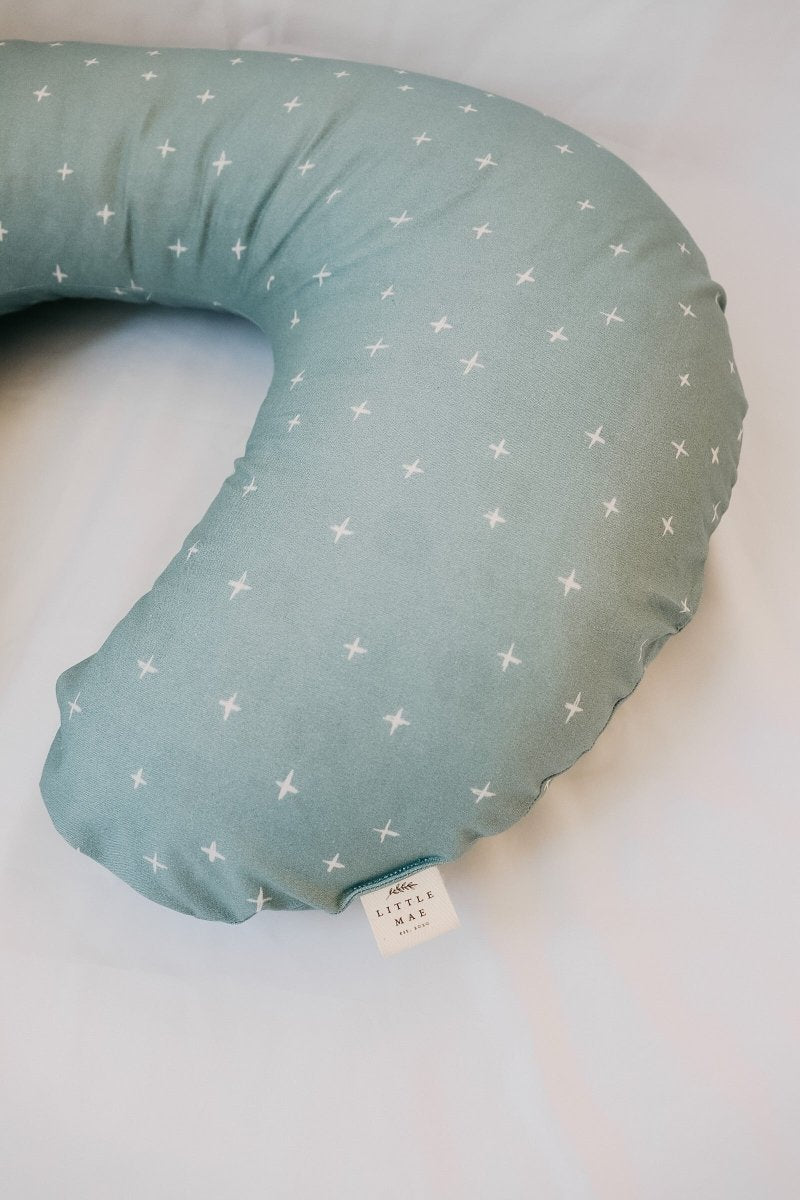 Little Mae & Co Twinkle Nursing Pillow Cover For Breastfeeding Tummy Time - Everetts Place Boutique - 