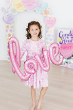 Mila & Rose ® Twinkle Ties 3/4 Sleeve Pocket Twirl Dress - 