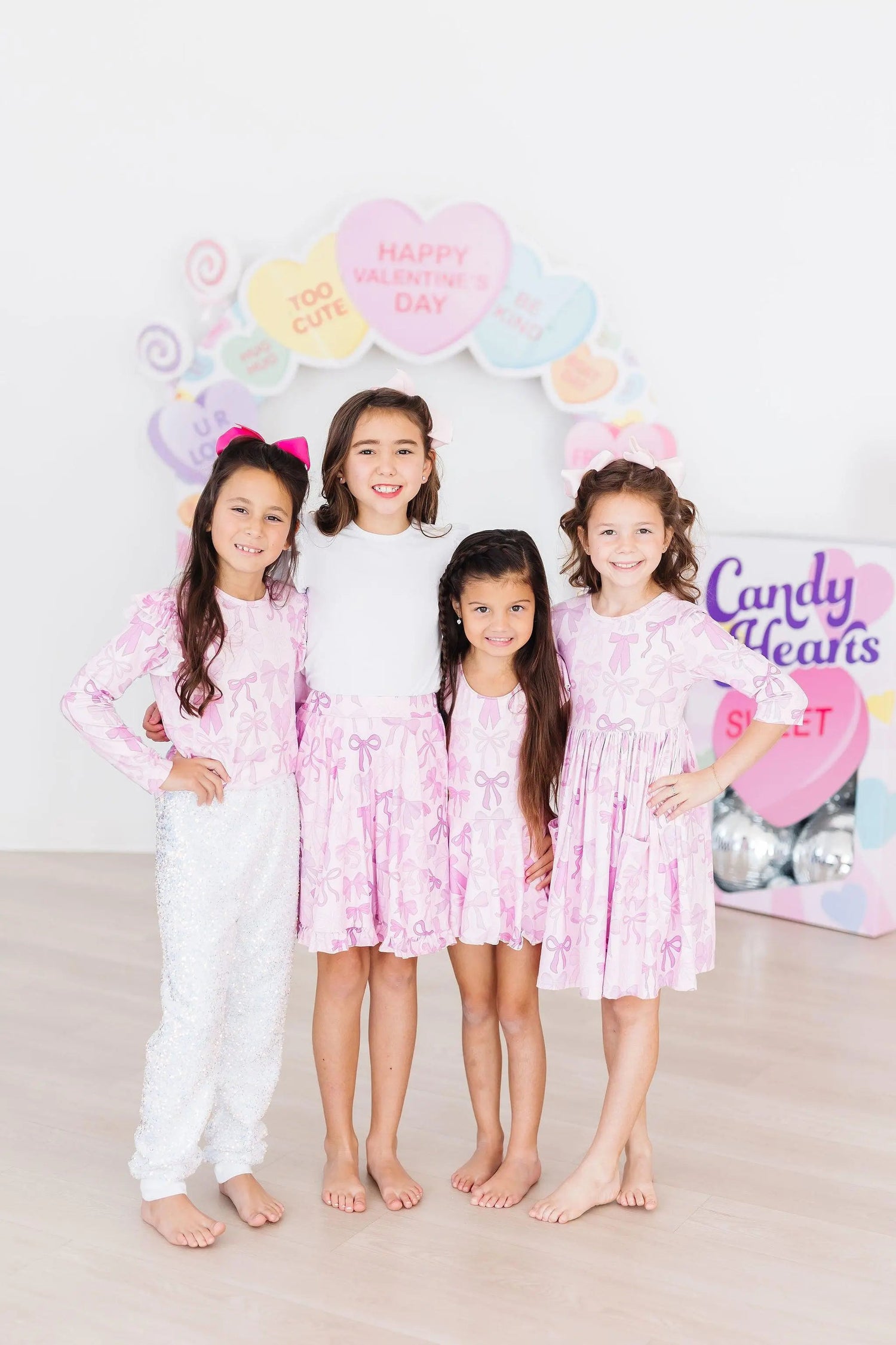 Mila & Rose ® Twinkle Ties L/S Ruffle Tee - 