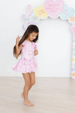 Mila & Rose ® Twinkle Ties S/S Twirl Leotard - 