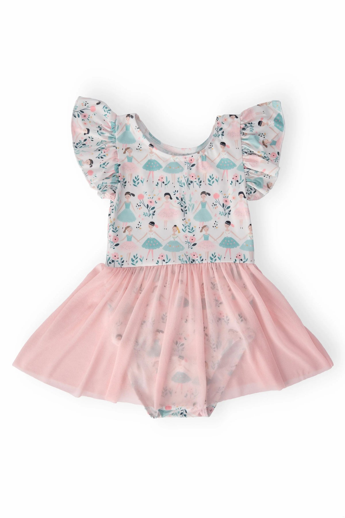 Mila & Rose ® Twinkle Toes S/S Twirl Leotard - 