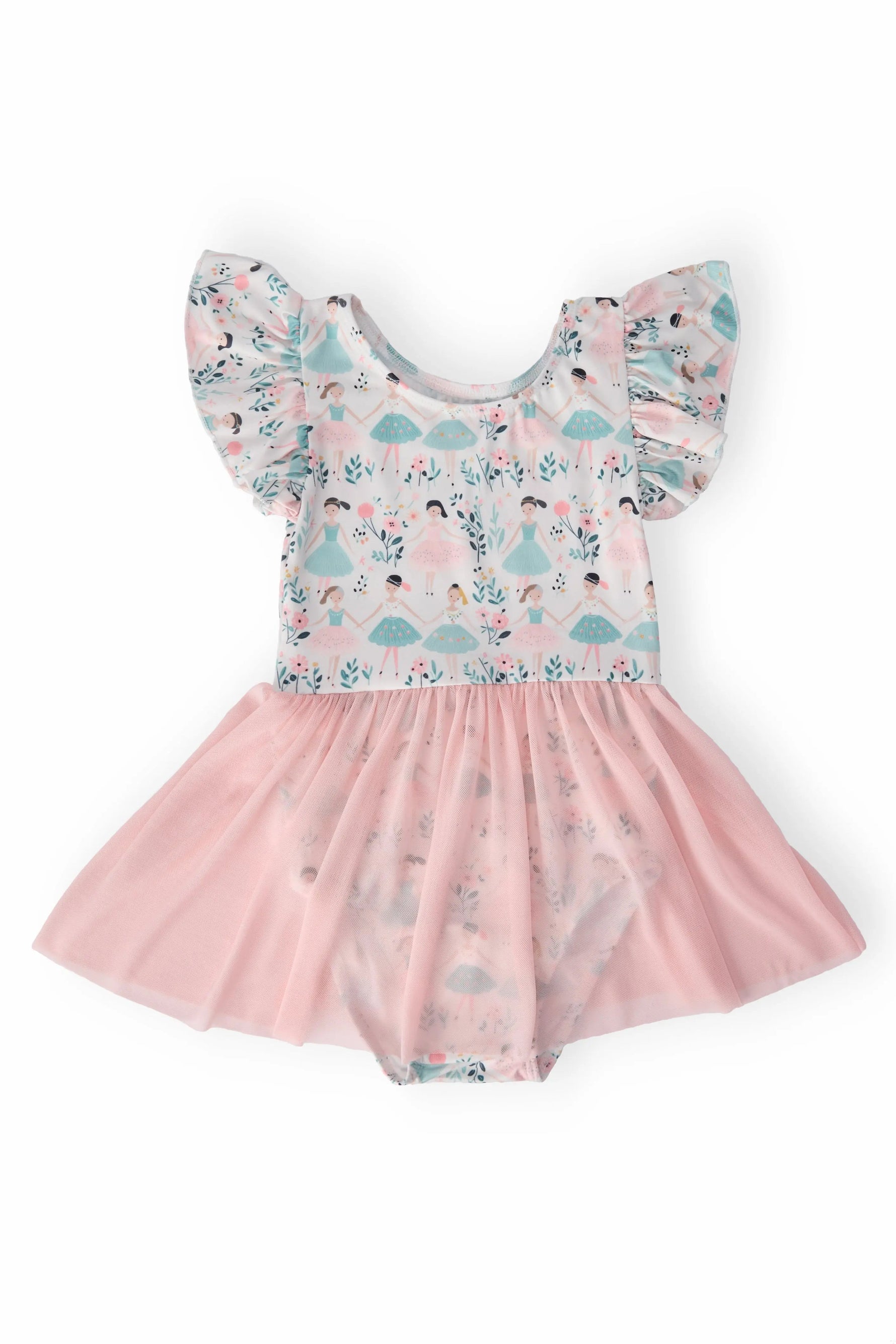 Mila & Rose ® Twinkle Toes S/S Twirl Leotard - 