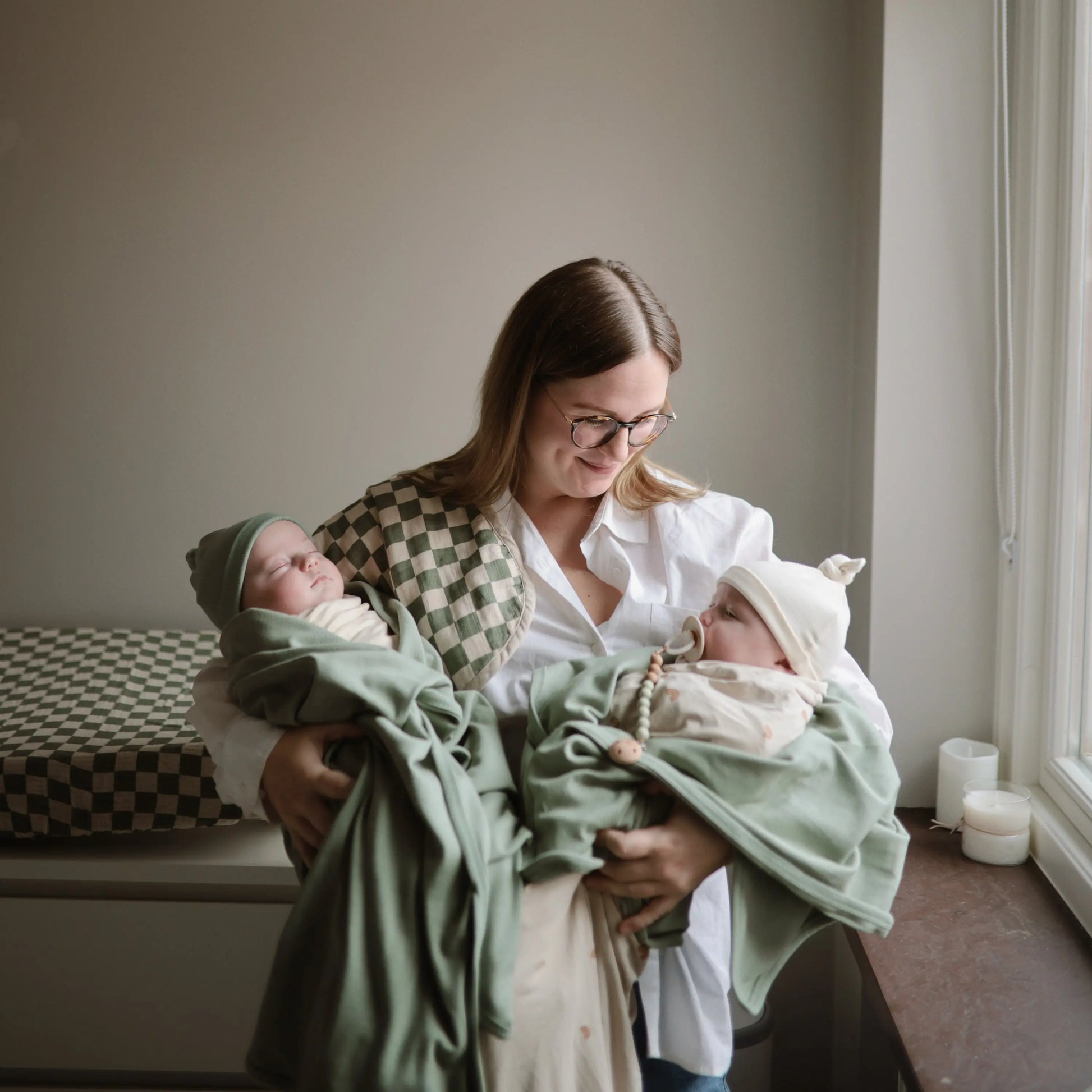 Ribbed Baby Blanket Made From Soft Organic Cotton Mushie