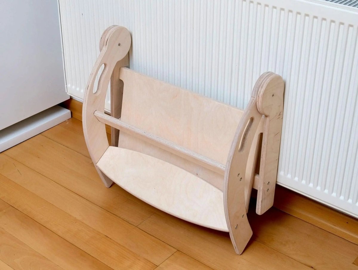 Kidodido Twins Montessori Kitchen Stool Wooden Step Stool For Kids - Everetts Place Boutique - 