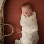 Organic Cotton Muslin Swaddle Blanket by Mushie