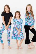 Mila & Rose ® Twirling in Teal Satin Jacket - 