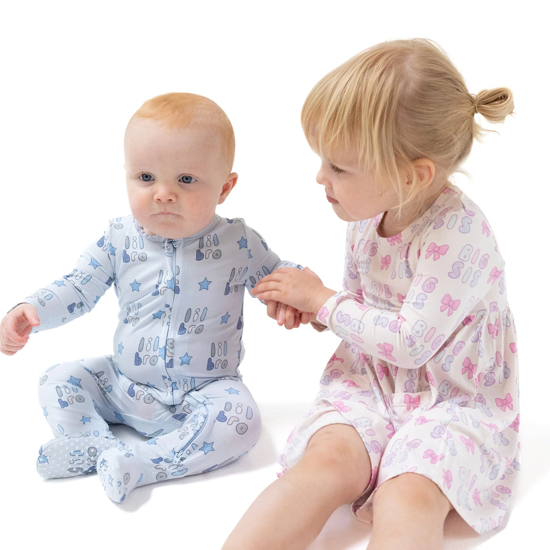 Angel Dear Twirly Long Sleeve Dress for Girls Soft Viscose from Bamboo Cozy Twirl Skirt - 