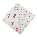 Newcastle Classics Two Hearts Natural Bamboo Blanket with Soft Comfort for Infants and Kids - Baby & Toddler > Swaddling & Receiving Blankets > Receiving Blankets Bamboo Newcastle Blanket
