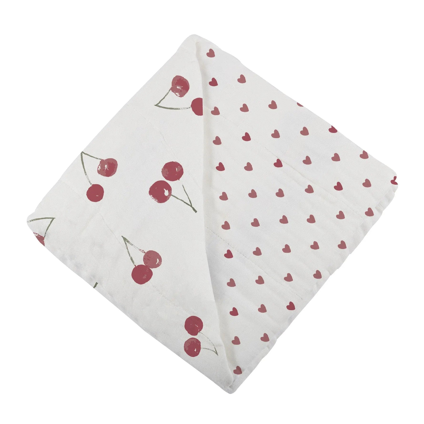 Newcastle Classics Two Hearts and Sweetheart Cherry Newcastle Blanket - 