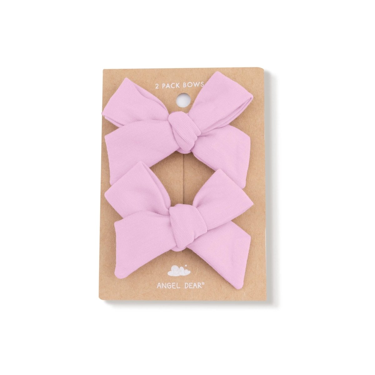 Angel Dear Two Pack Bow Clips Tiny Bows For Little Baby Accessories - Everetts Place Boutique - 