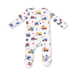 Angel Dear Two Way Zipper Footie For Babies Soft Bamboo Fabric - Everetts Place Boutique - 