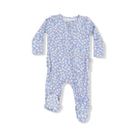 Angel Dear Two Way Zipper Ruffle Back Footie For Babies Bamboo - Everetts Place Boutique - 