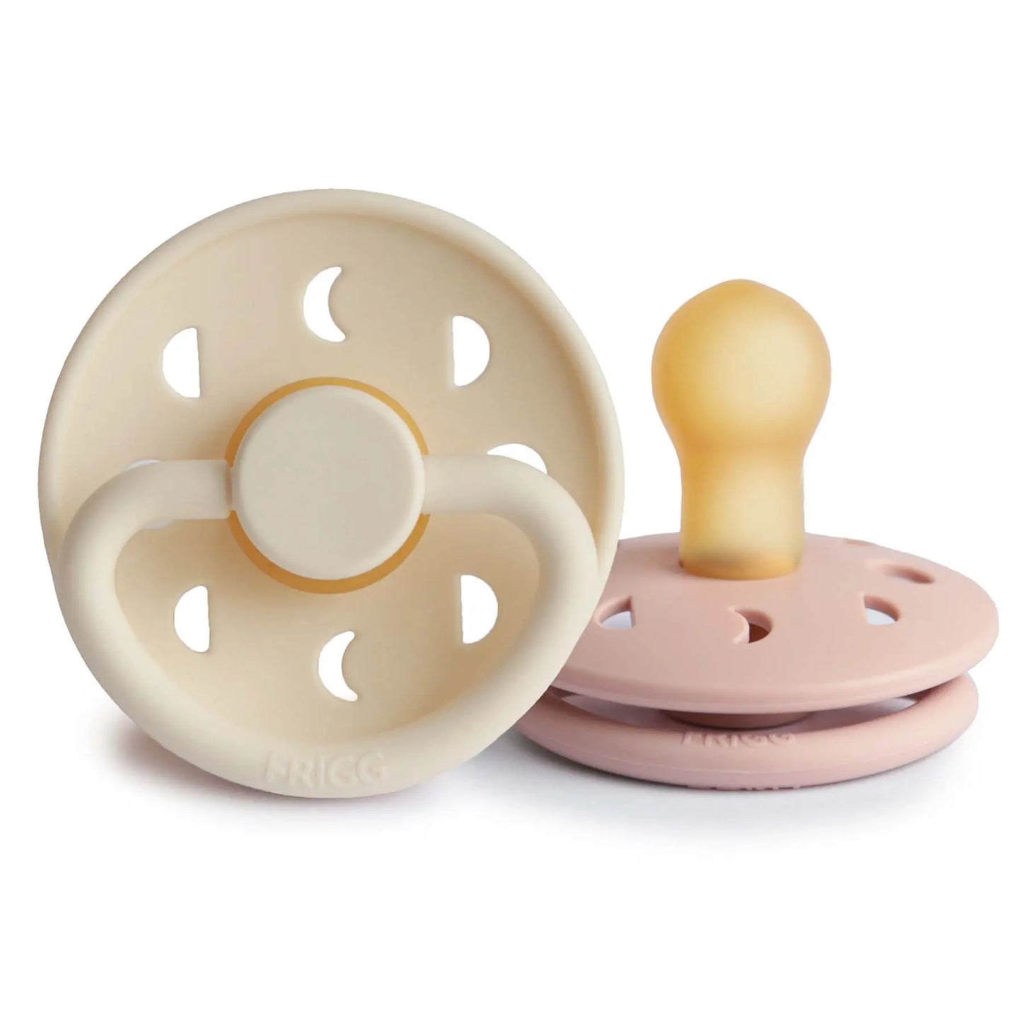 Frigg Moon Natural Rubber Pacifier 2 Pack Mushie