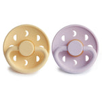 Mushie Frigg Moon Natural Rubber Pacifier 2 Pack - Baby & Toddler > Baby Health > Pacifiers & Teethers RUBBER FRIGG PACIFIERS