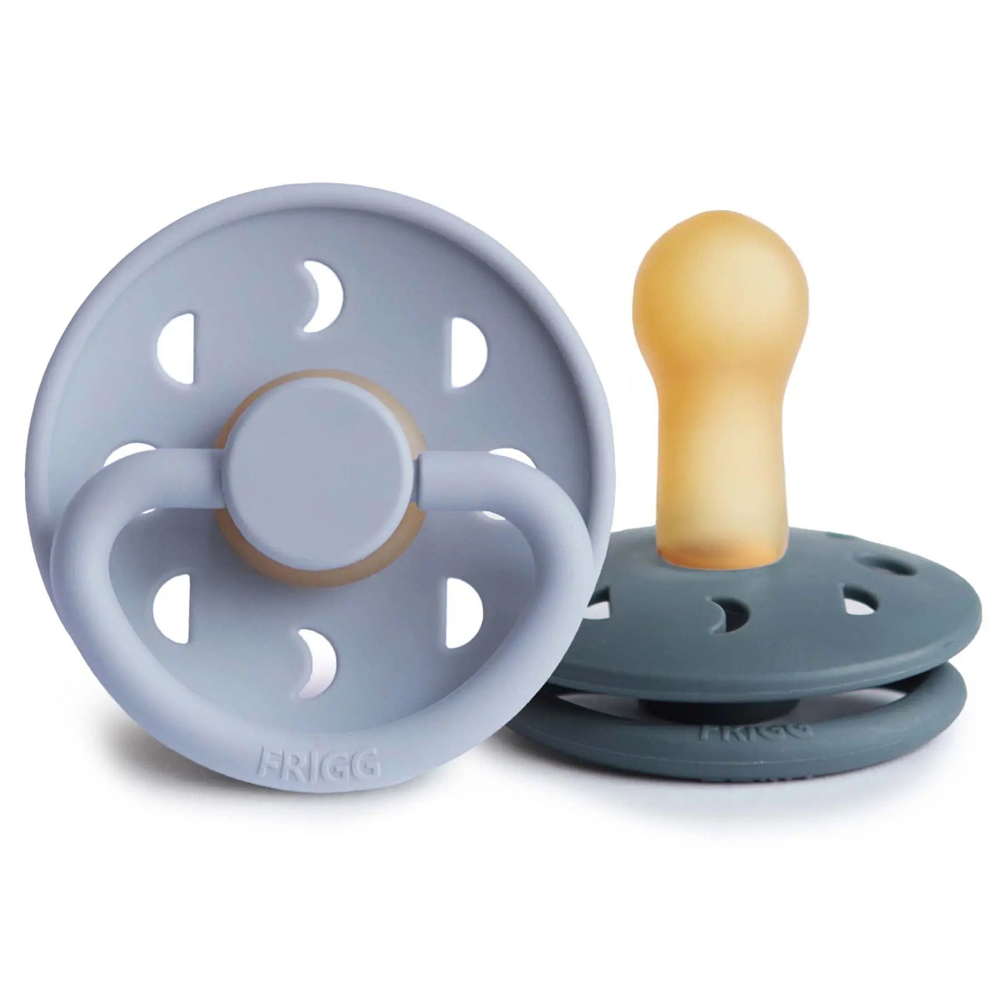 Frigg Moon Natural Rubber Pacifier 2 Pack Mushie
