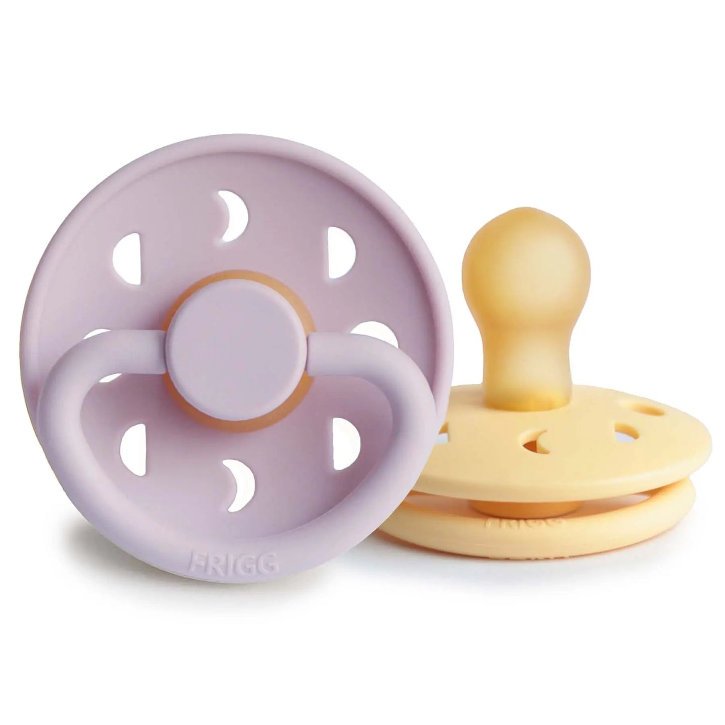 Frigg Moon Natural Rubber Pacifier 2 Pack Mushie