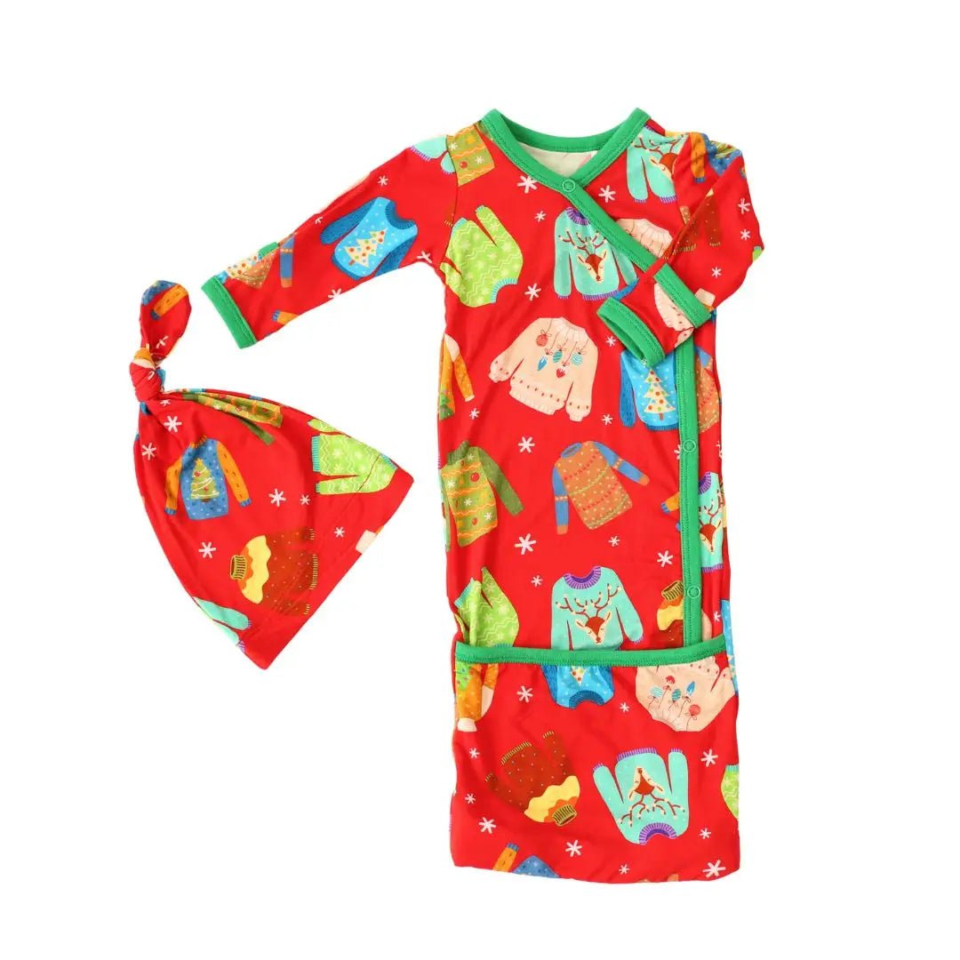 Bestaroo Ugly Sweater Gown & Hat - 