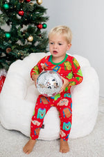 Bestaroo Ugly Sweater Party Pajamas For Kids Bamboo Sleepwear Long Sleeve Bestaroo - 