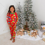 Bestaroo Ugly Sweater Party Pajamas For Kids Bamboo Sleepwear Long Sleeve Bestaroo - 