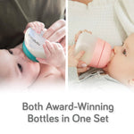 Nanobébé Ultimate Newborn Baby Bottle Feeding Set with Award - Winning Design - 