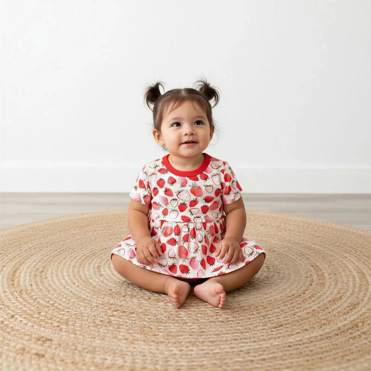 Bestaroo Ultra Soft Bamboo Baby Bodysuit Dress With Snap Closure - 