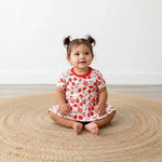 Bestaroo Ultra Soft Bamboo Baby Bodysuit Dress With Snap Closure - 