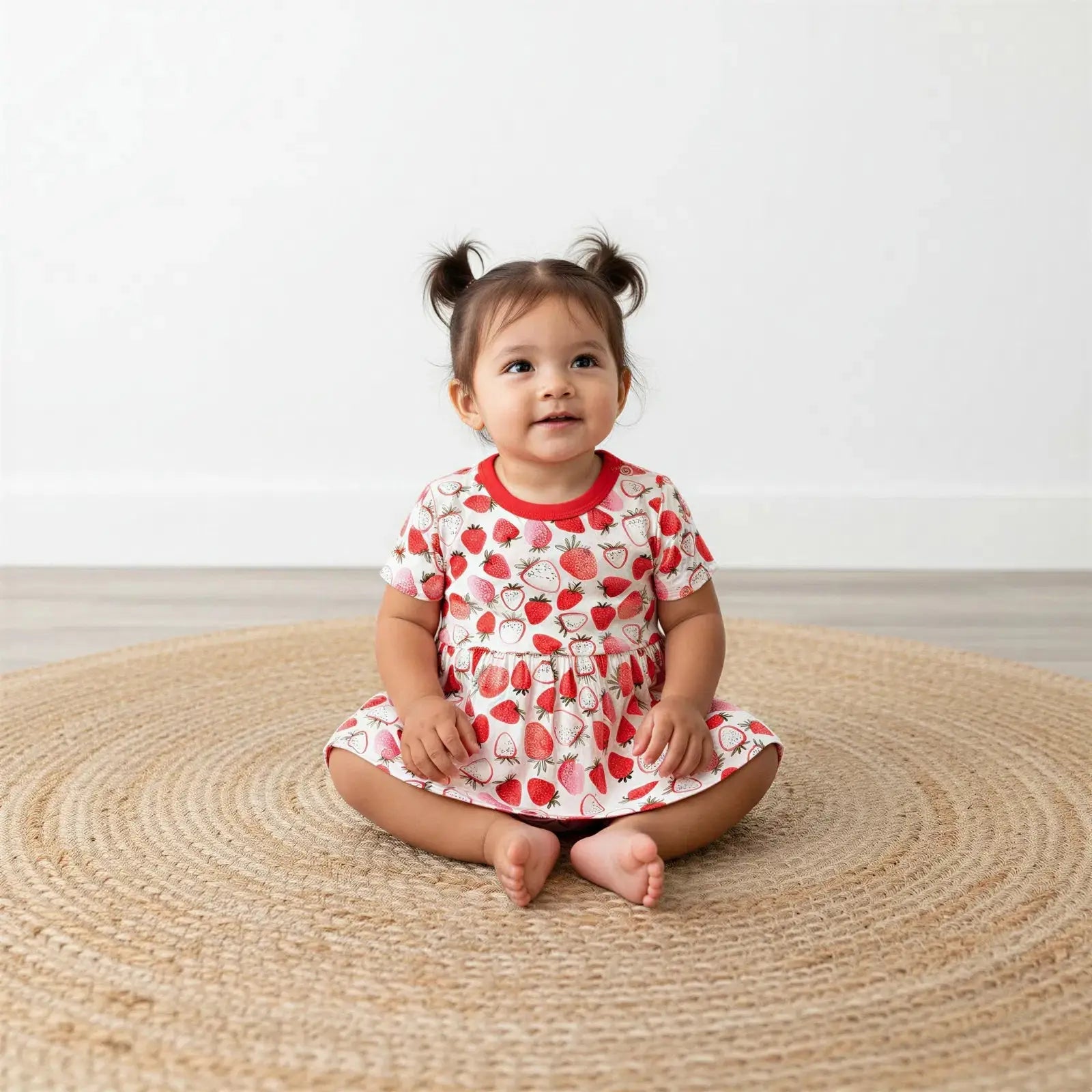 Bestaroo Ultra Soft Bamboo Baby Bodysuit Dress With Snap Closure - 
