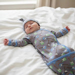 Bestaroo Ultra Soft Bamboo Gown And Hat For Baby Sleepwear 0 - 3 Months - 