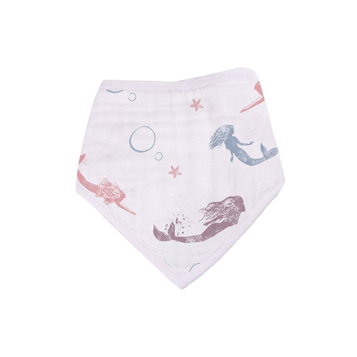 Newcastle Classics Under The Sea Bamboo Bandana Bib Set with Absorbent Fabric for Babies - 