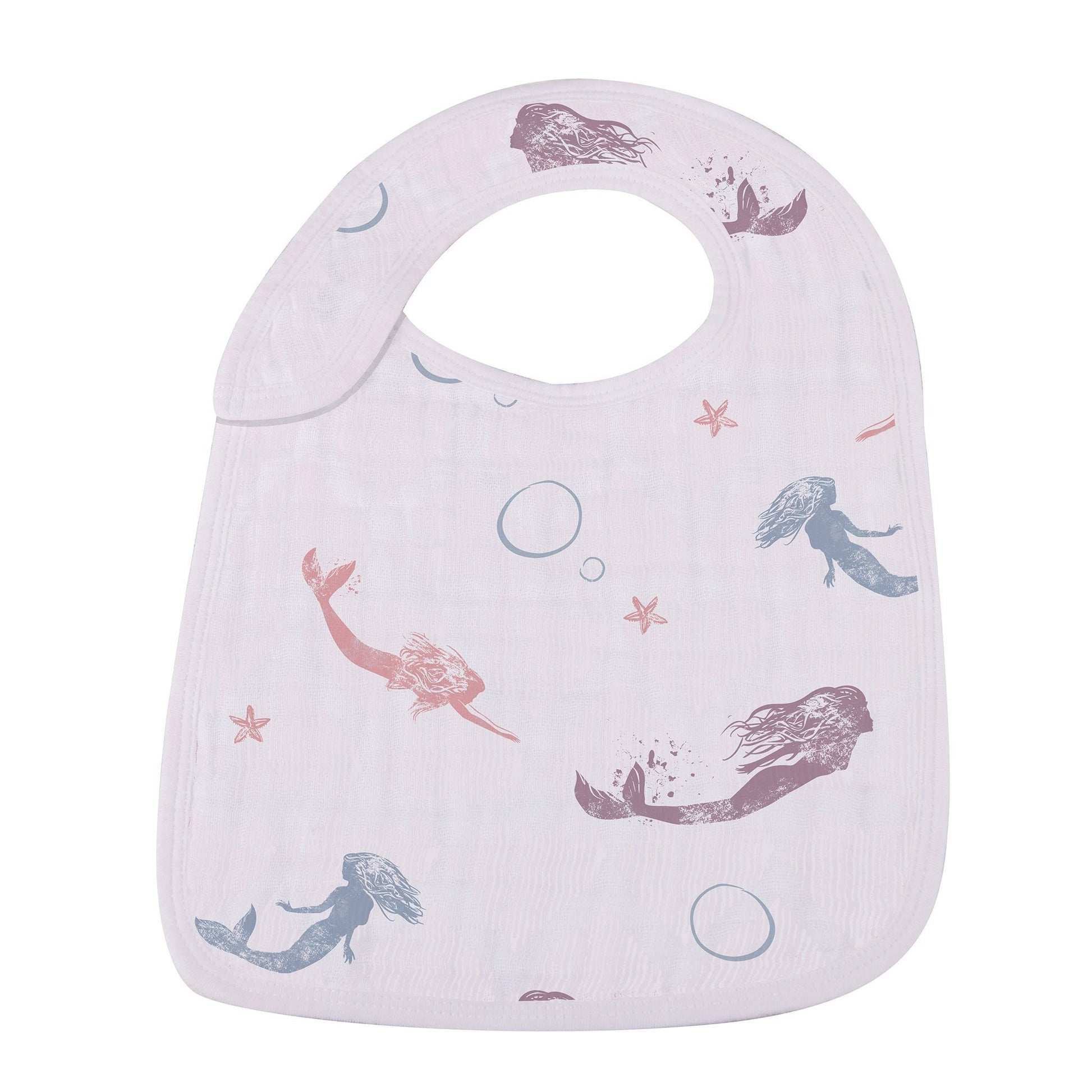 Under The Sea Bamboo Muslin Snap Bibs 3 Pack Soft Absorbent Baby Bibs Newcastle Classics
