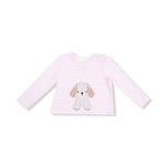 Angel Dear Uni Long Sleeve Shirt With Puppy Applique Angel Dear - Everetts Place Boutique - 