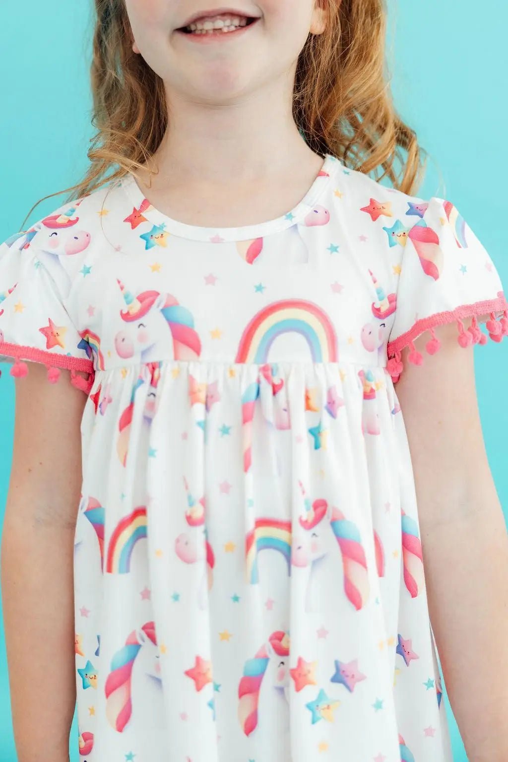 Mila & Rose ® Unicorn Magic Pom Pom Dress - 