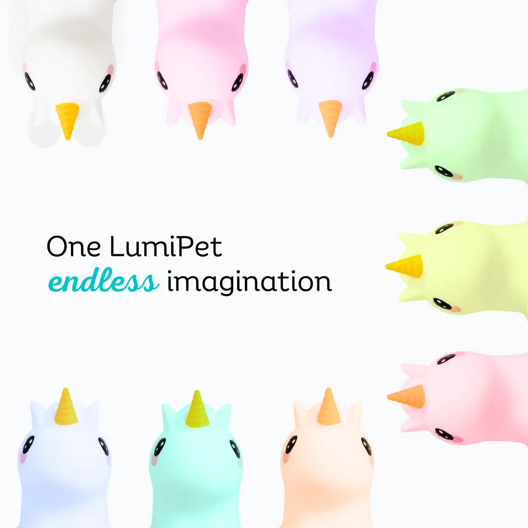 Lumieworld Unicorn Night Light for Kids - LED Unicorn Lamp | LumiPets® - 