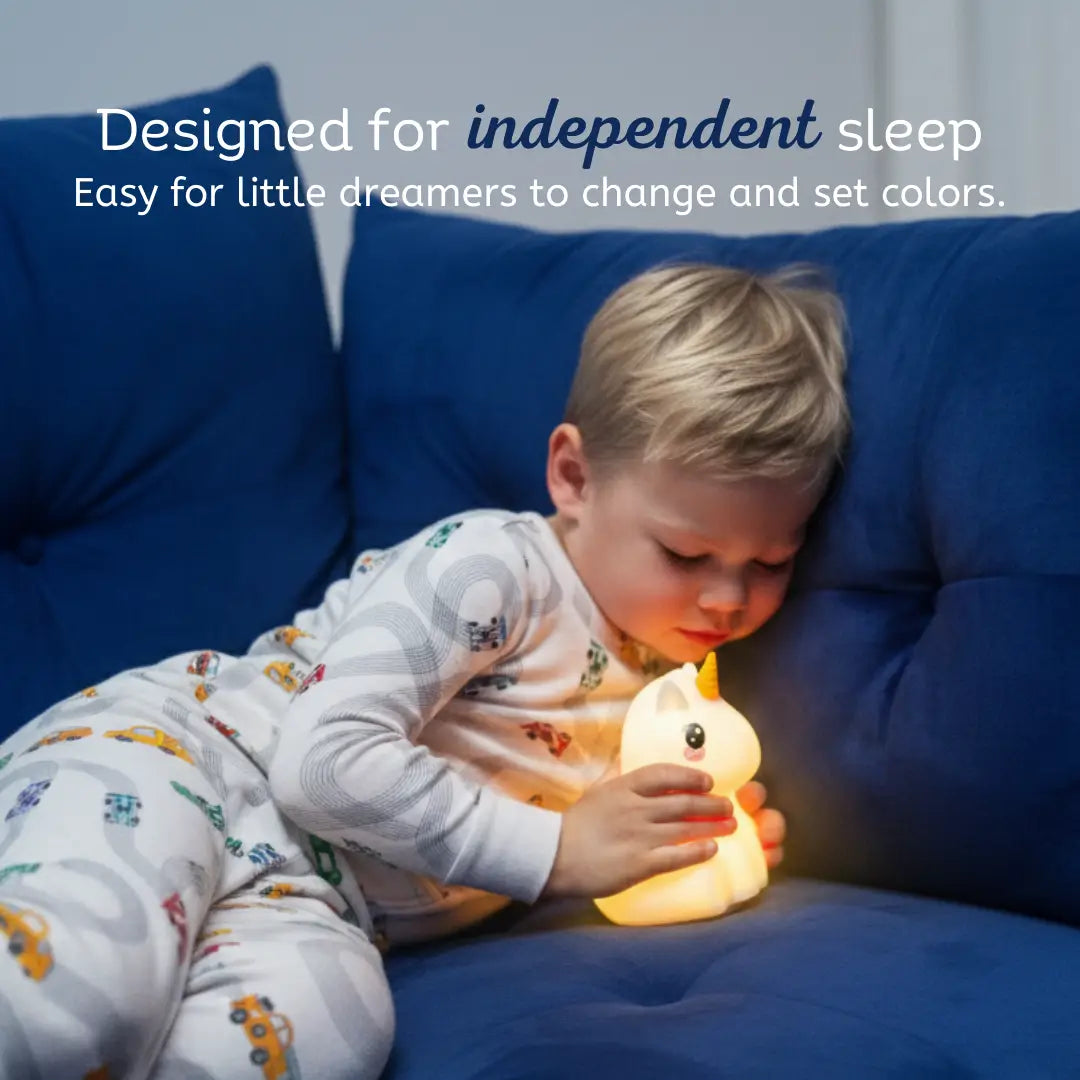 Lumieworld Unicorn Night Light for Kids - LED Unicorn Lamp | LumiPets® - 