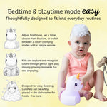 Lumieworld Unicorn Night Light for Kids - LED Unicorn Lamp | LumiPets® - 