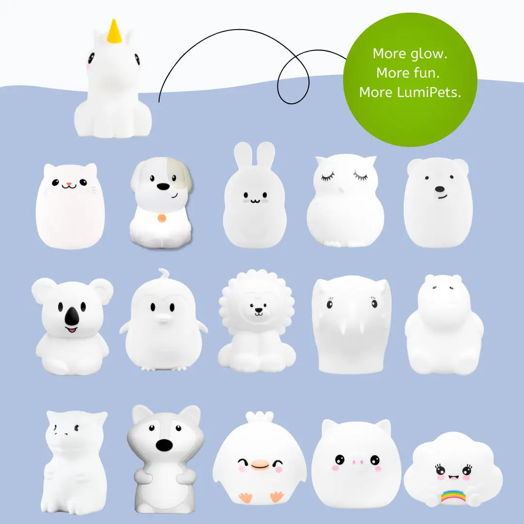 Lumieworld Unicorn Night Light for Kids - LED Unicorn Lamp | LumiPets® - 