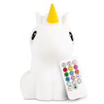 Lumieworld Unicorn Night Light - Soft Silicone Nursery Lamp | LumiPets® - 