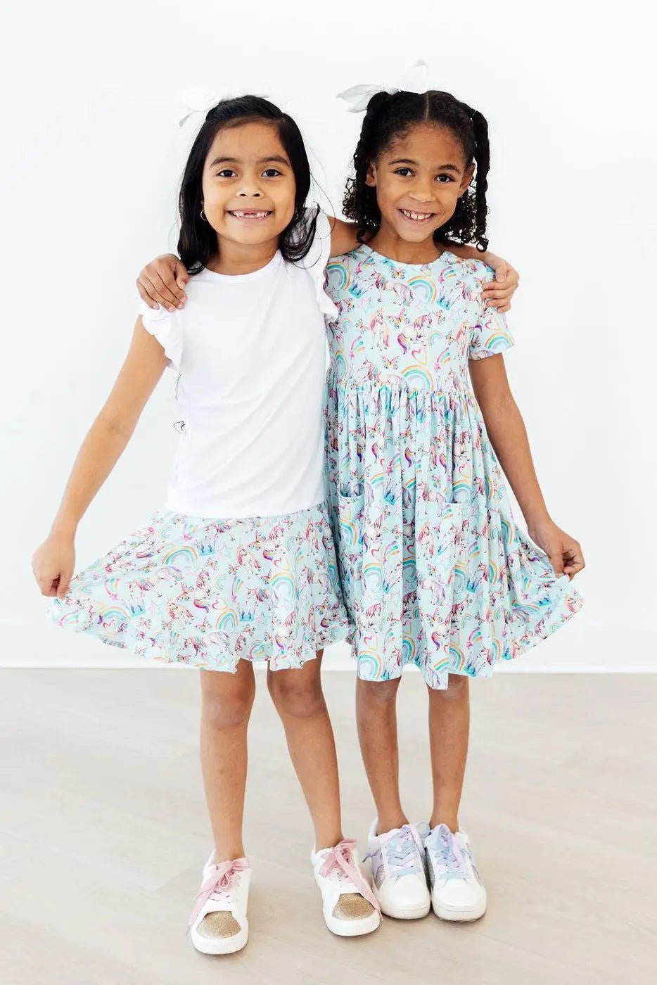 Mila & Rose ® Unicorn Queen Ruffle Twirl Skort - 