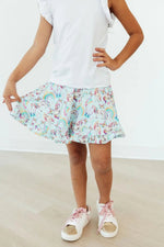 Mila & Rose ® Unicorn Queen Ruffle Twirl Skort - 