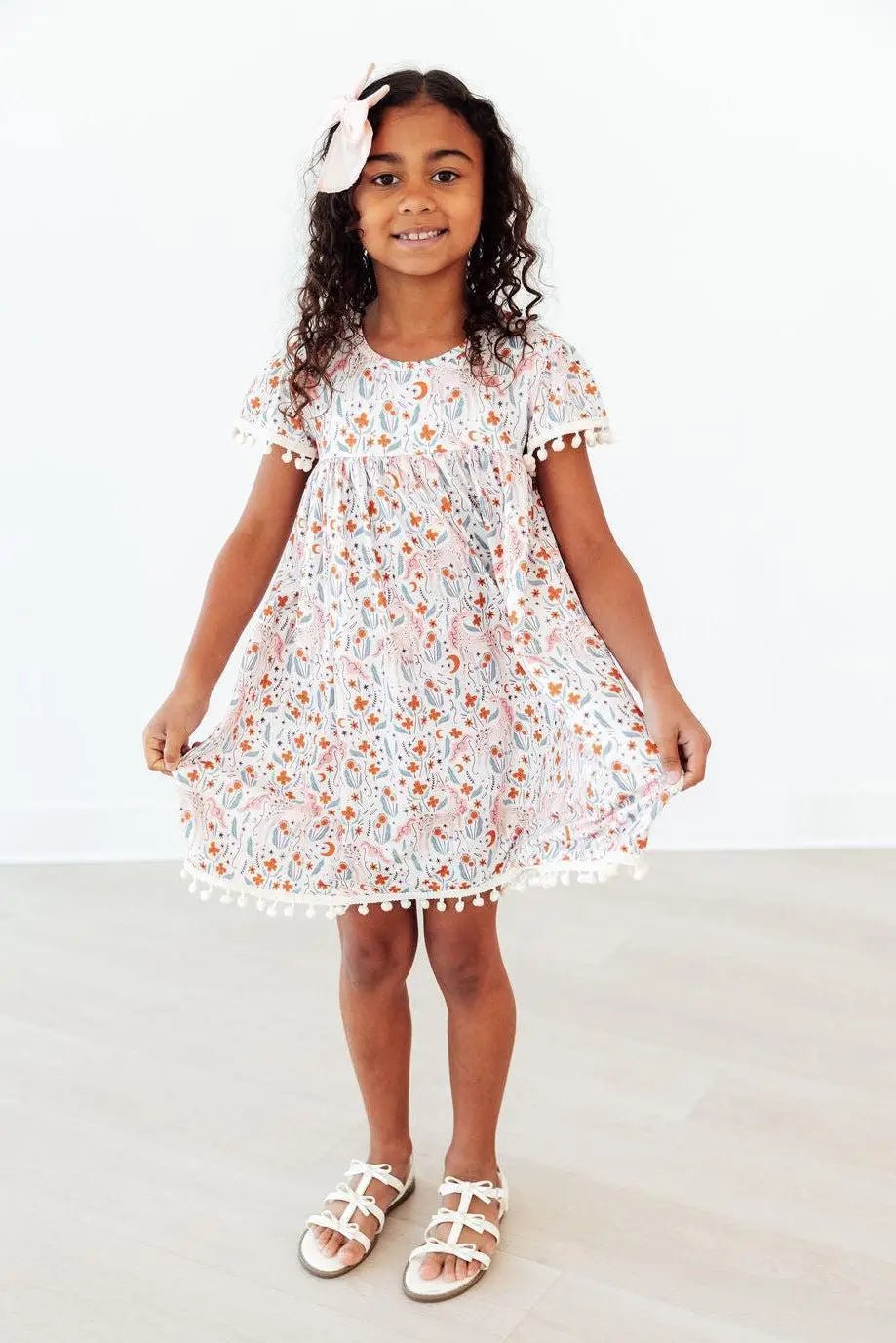 Mila & Rose ® Unicorn Soiree Pom Pom Dress - 