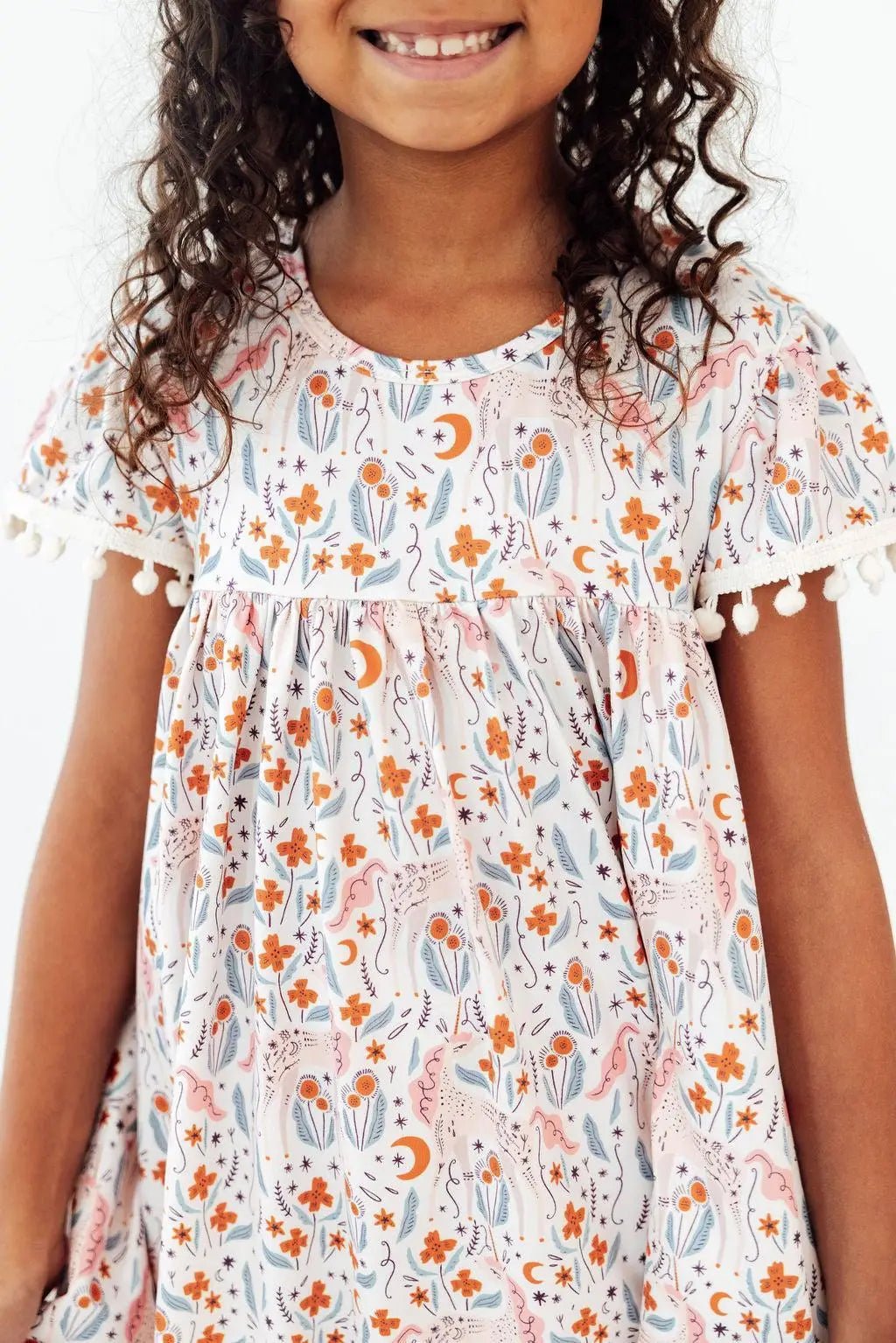 Mila & Rose ® Unicorn Soiree Pom Pom Dress - 