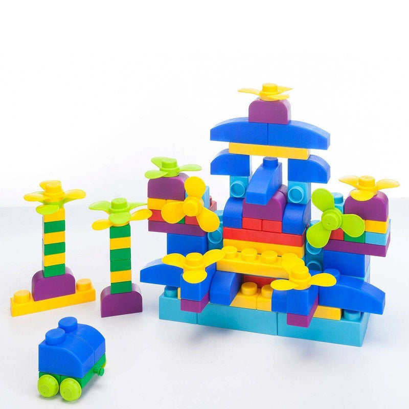 UNiPLAY Soft Building Blocks Plus Series 122pcs Primary Color - Everetts Place: Online Boutique - Kids & Babies